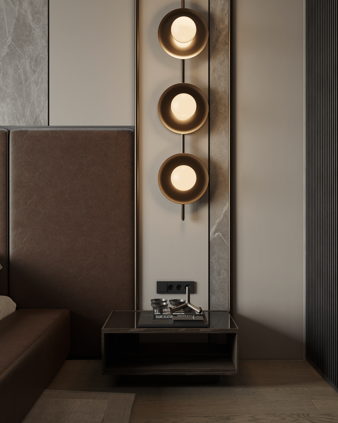 低调奢华的顶层公寓设计丨Diana Stoieva-20