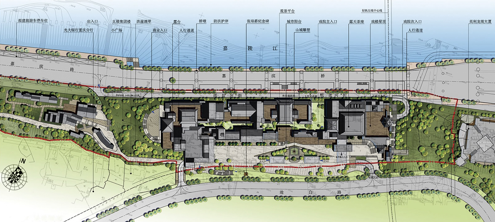 重庆洪崖洞传统文化保护建筑群丨中国重庆丨深圳华筑建筑工程设计有限公司-12