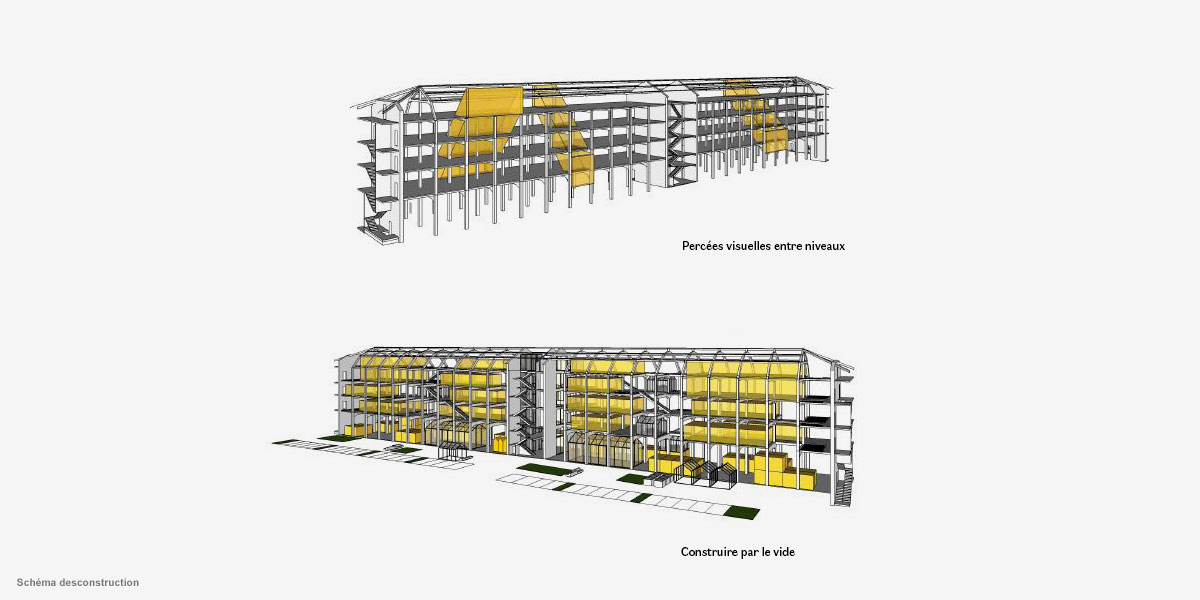 Entrepôts France tabac transformés en pépinière d'entreprises - CoCo architectureCoCo architecture-3