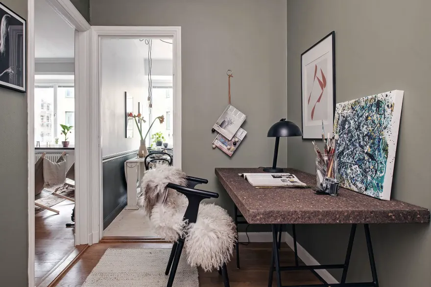 36 平米旧屋翻新,入口变办公室-10