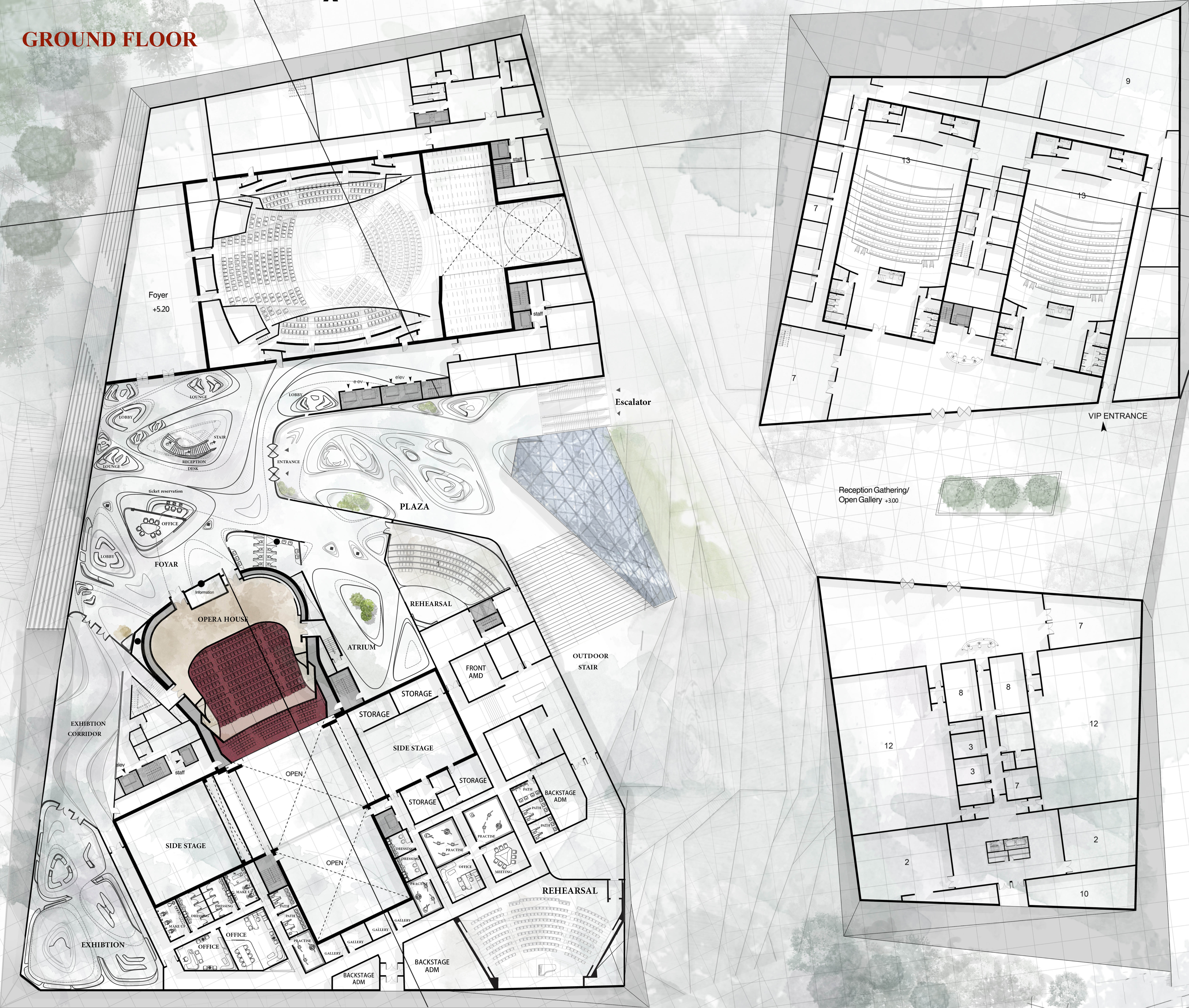 艺术中心丨埃及亚历山大丨KHALED IBRAHEM-28