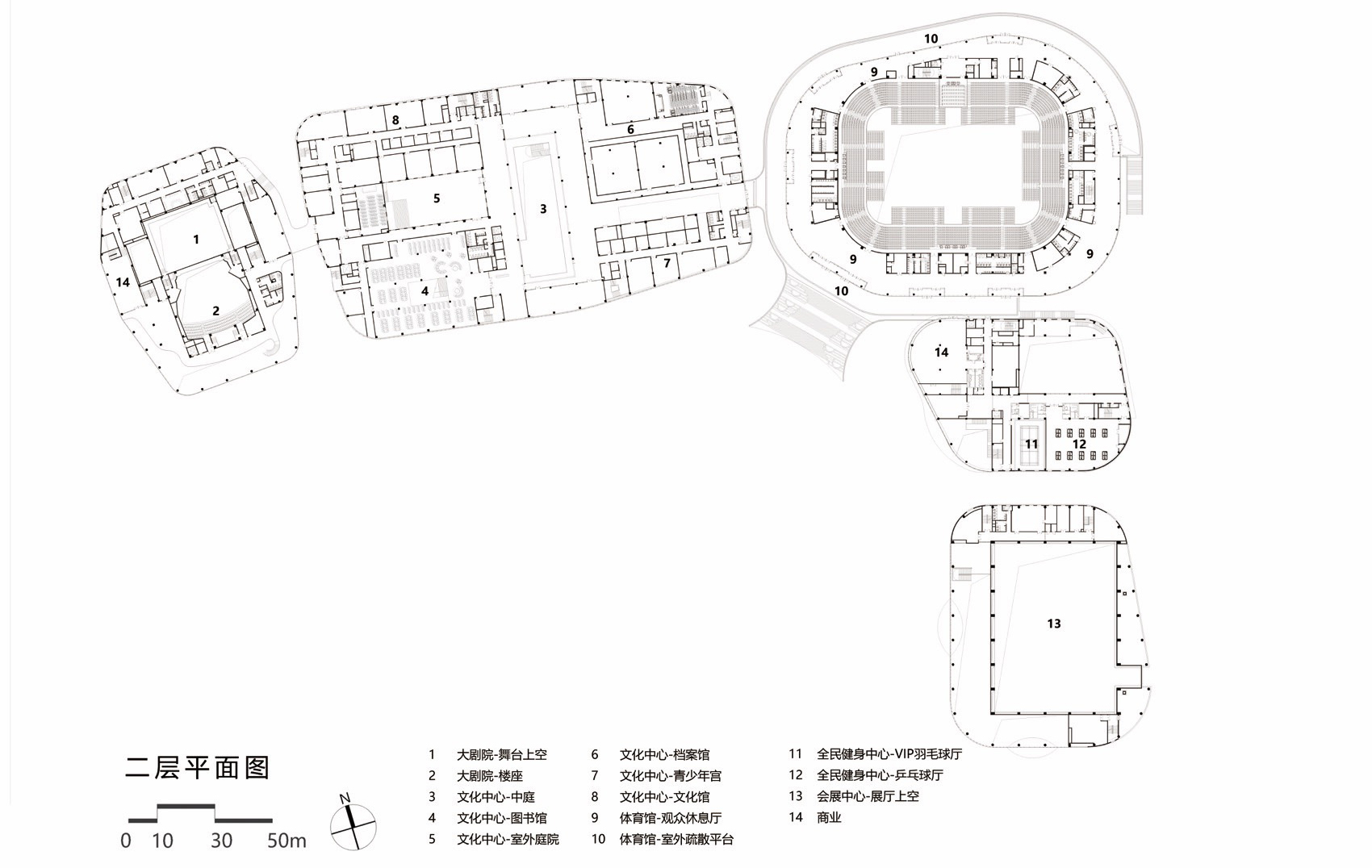 定州文体中心丨中国河北丨清华大学建筑设计研究院有限公司-83