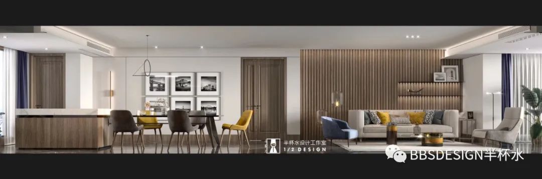 悦华城 168㎡现代明亮住宅丨中国宁波丨BBSDESIGN 半杯水设计-32