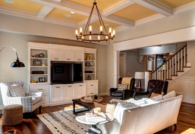 美式当代风格住宅外立面及室内设计项目丨Farinelli Construcción-32