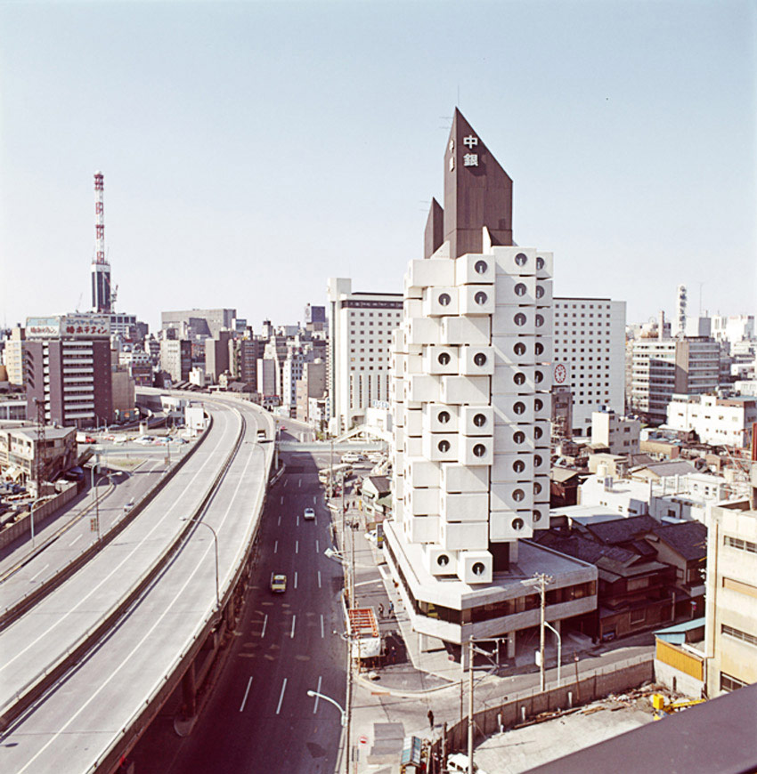 Nakagin Capsule Tower（中银胶囊塔）丨日本东京丨Kisho Kurokawa（黑川纪章）-18