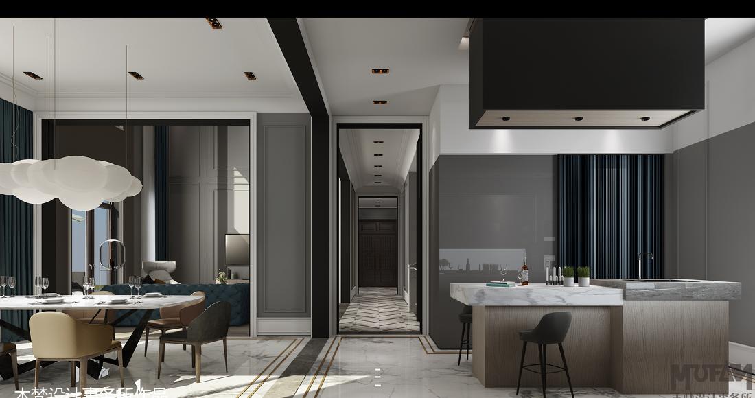 新现代美式风格家居设计,打造温馨、时尚、自然的生活空间-8