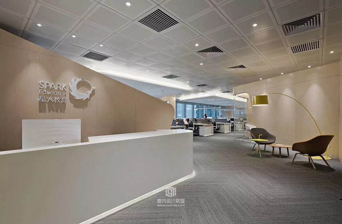 迪诺设计--星火教育办公空间-8