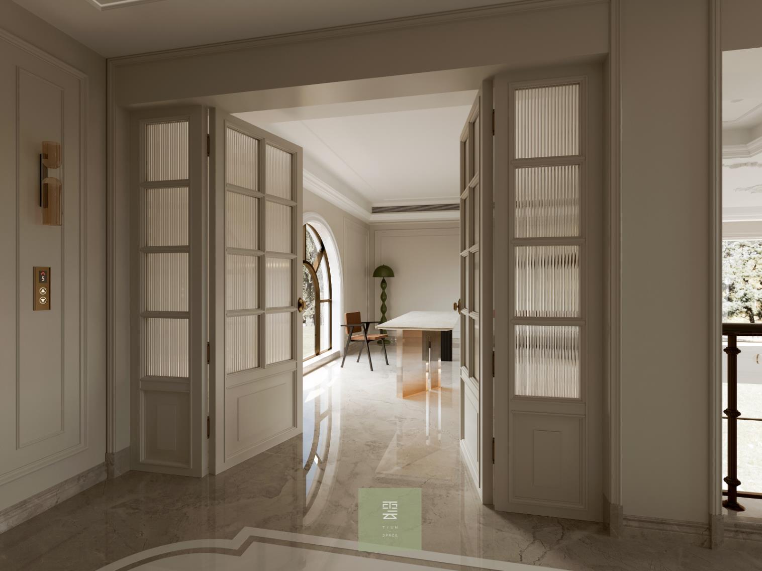 法式别墅设计丨中国惠州丨梯云空间设计-13