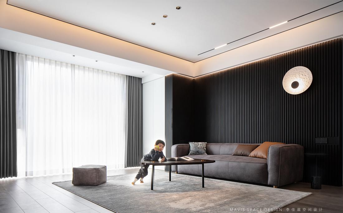 黑白灰简约空间 · 精装房改造案例-23