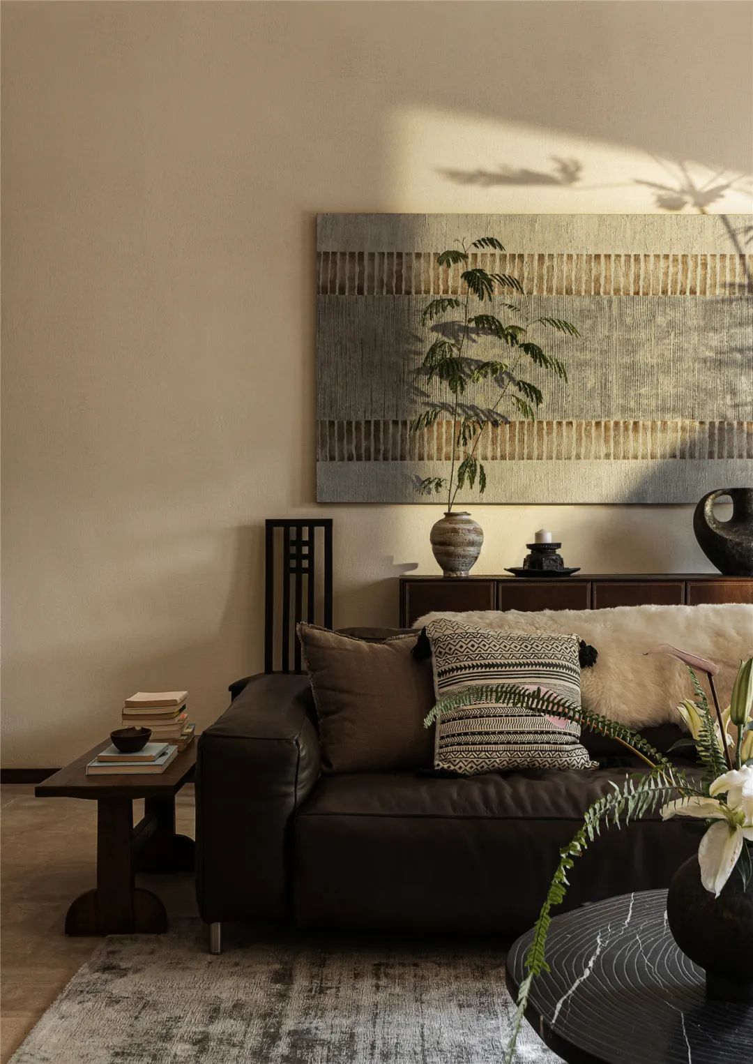 自然风侘寂私宅丨中国重庆丨岭众联合田艾灵设计-52