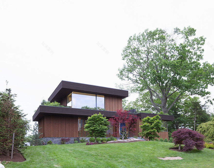 湖景房丨美国康涅狄格丨Worrell Yeung-12