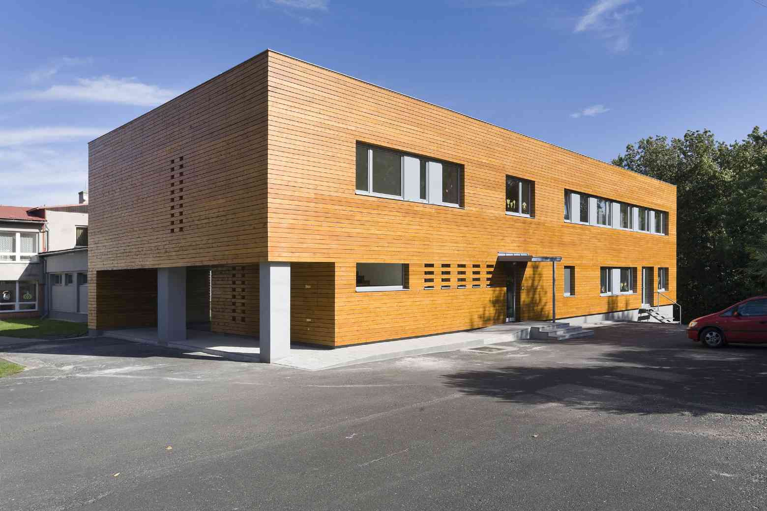 Trojanovice三座公共建筑外立面设计项目丨Kamil Mrva,合作人Lenka Burešová等-18