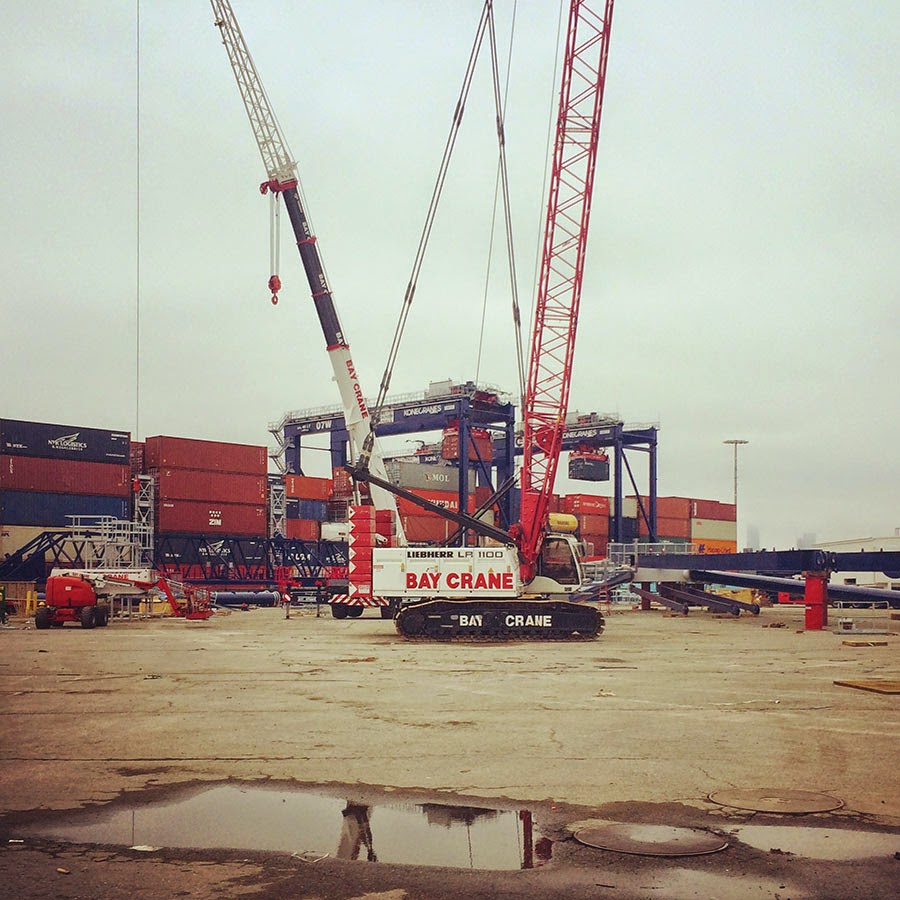 纽约基础设施观测站组织的贝永全球集装箱码头参观项目丨美国新泽西-18