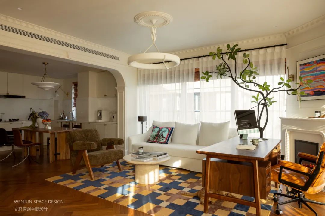 实景落地｜167㎡顶复的混搭中古风，屋主的自在乌托邦-14