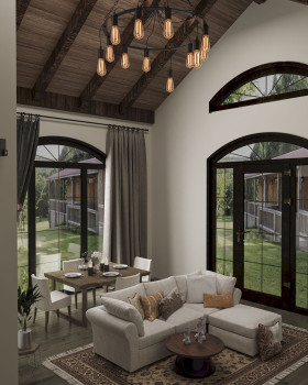 Hotel Cottage Livingroom Design