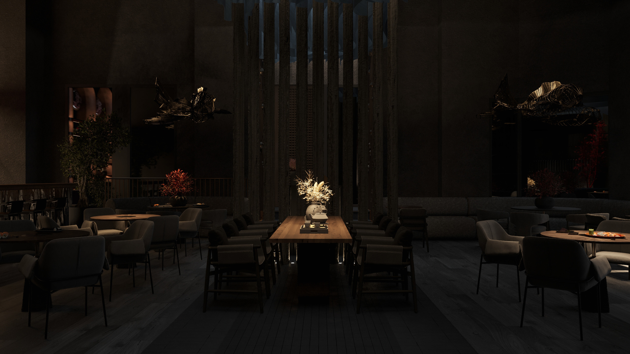 iki Toro寿司吧

注：Iki和Toro可能是特定名称，若有特定背景含义，可根据实际情况调整 丨美国洛杉矶丨Futuris Architects-14