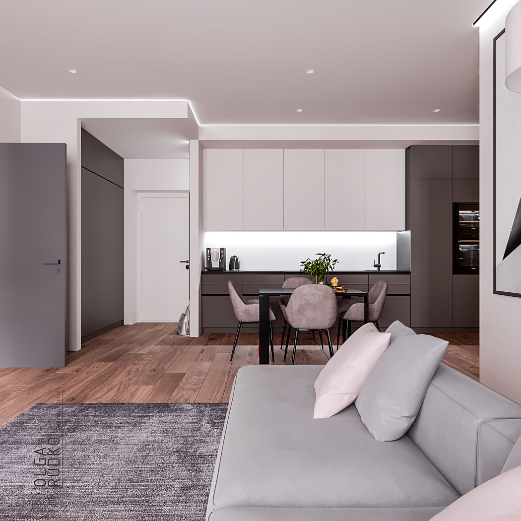 简洁公寓丨俄罗斯丨Rudko Design-2