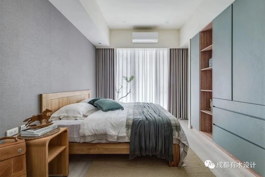 光与灰绿之间 · 简约新婚宅室内设计丨NOIICS-41