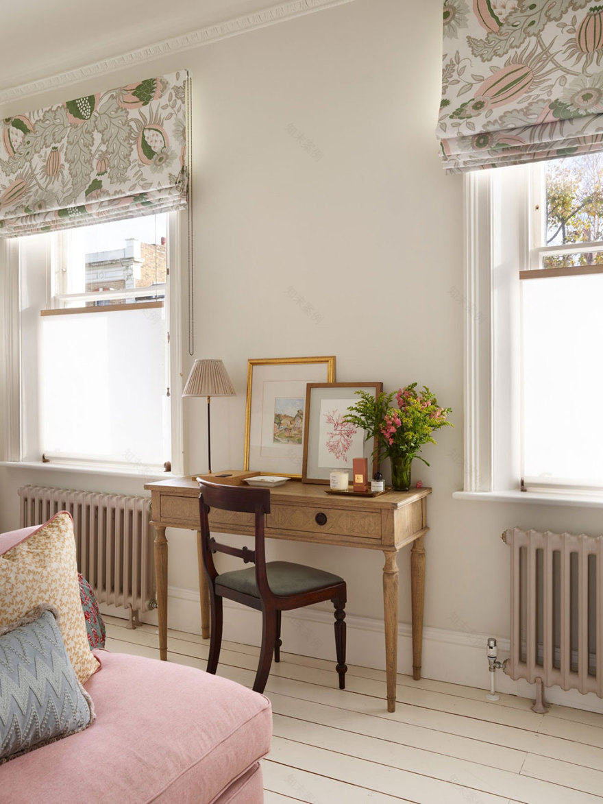 伦敦清新田园家庭住宅设计-11