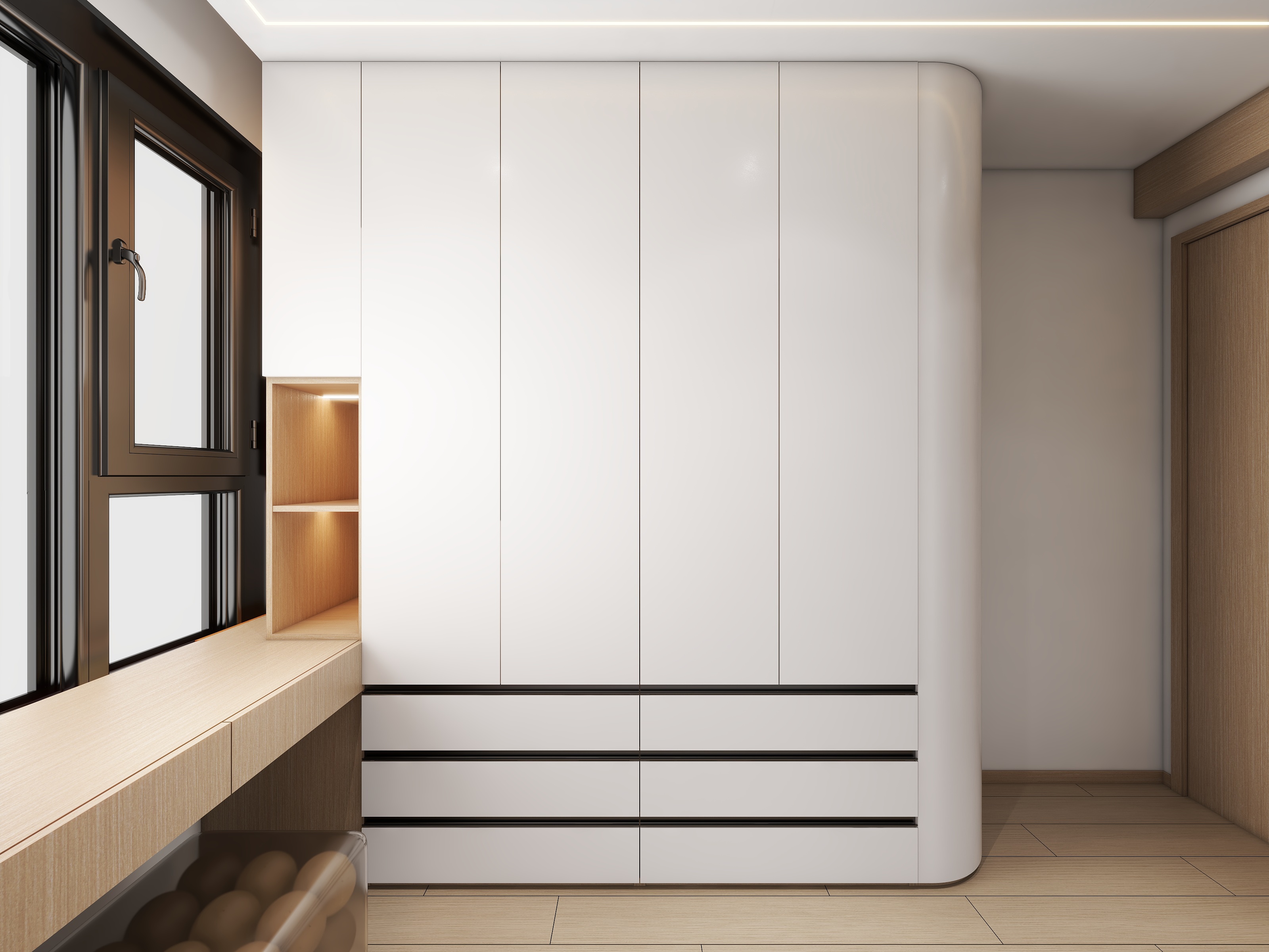 四川岳池雍合湾（123平方现代原木两居室）-41