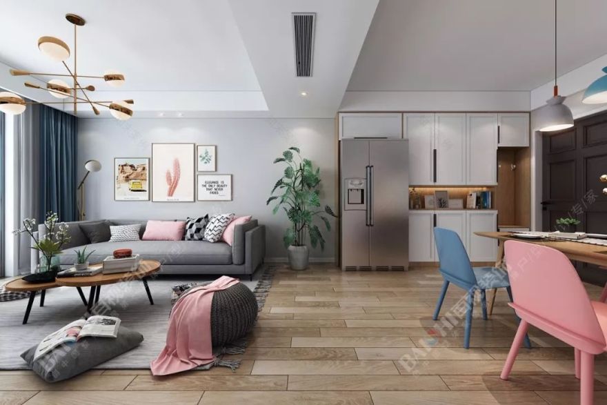 北欧风降温生活,百视设计展现自然之美-57