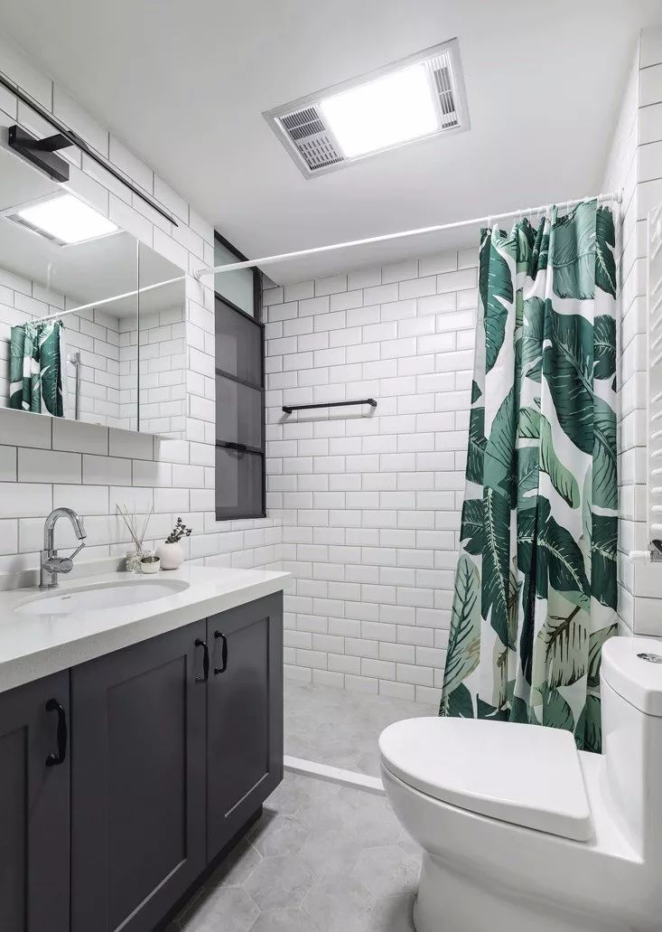 小卫浴空间装修宝典,让 3-6㎡的浴室焕然一新-18