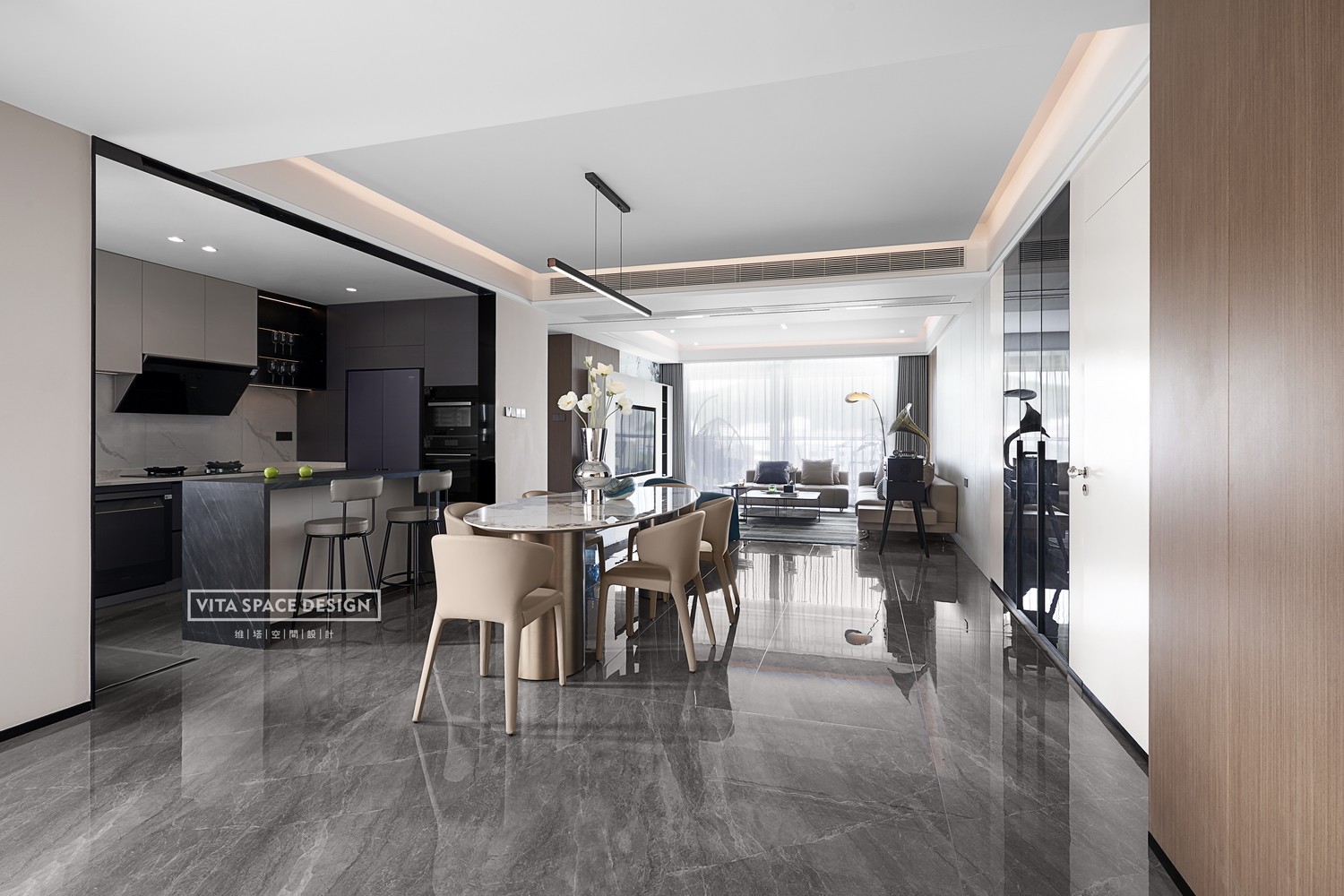 与时光对坐 · 深圳博林天瑞住宅设计丨中国深圳丨维塔空间设计-22