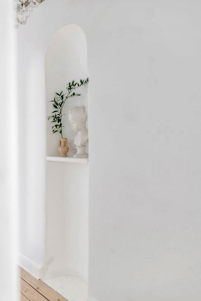 瑞典宁静灰褐公寓 顶层阁楼设计巧妙-27