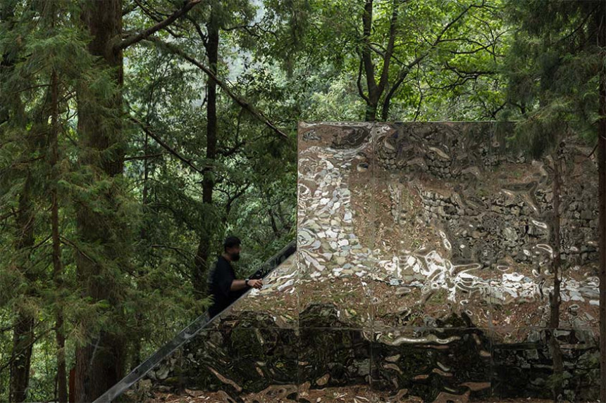 一座松树林中的公共纪念公园（Sensorium Park）丨印度丨Compartment S4-34