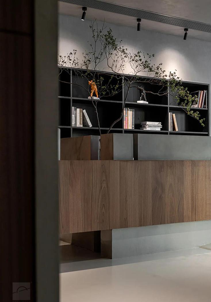 原木简约风设计事务所丨离×合设计事务所-19