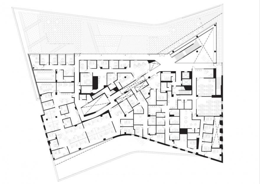 摩根州立大学学生服务中心丨美国巴尔的摩丨Teeple Architects+GWWO Architects-79