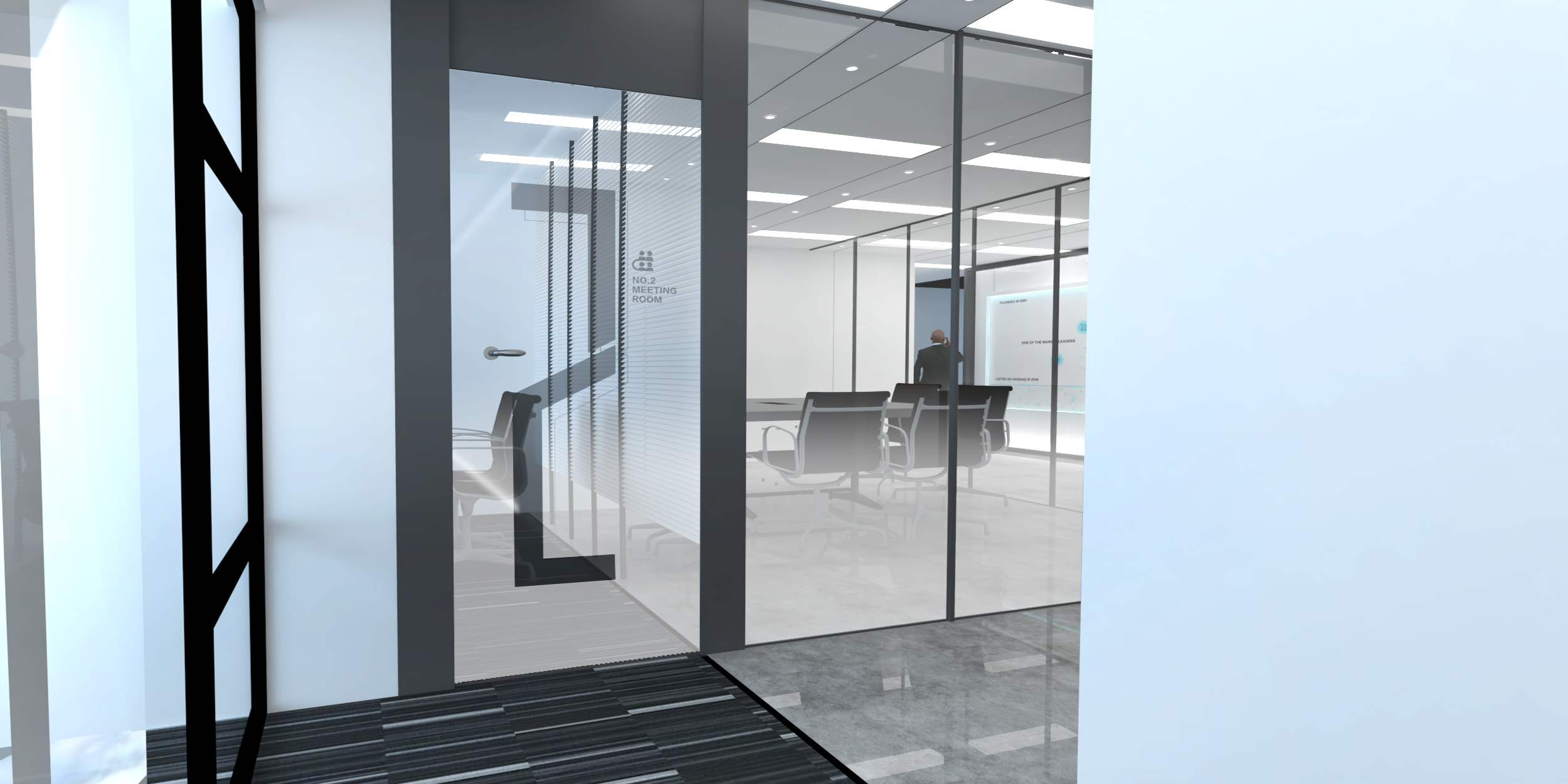 万国数据 办公空间设计-6