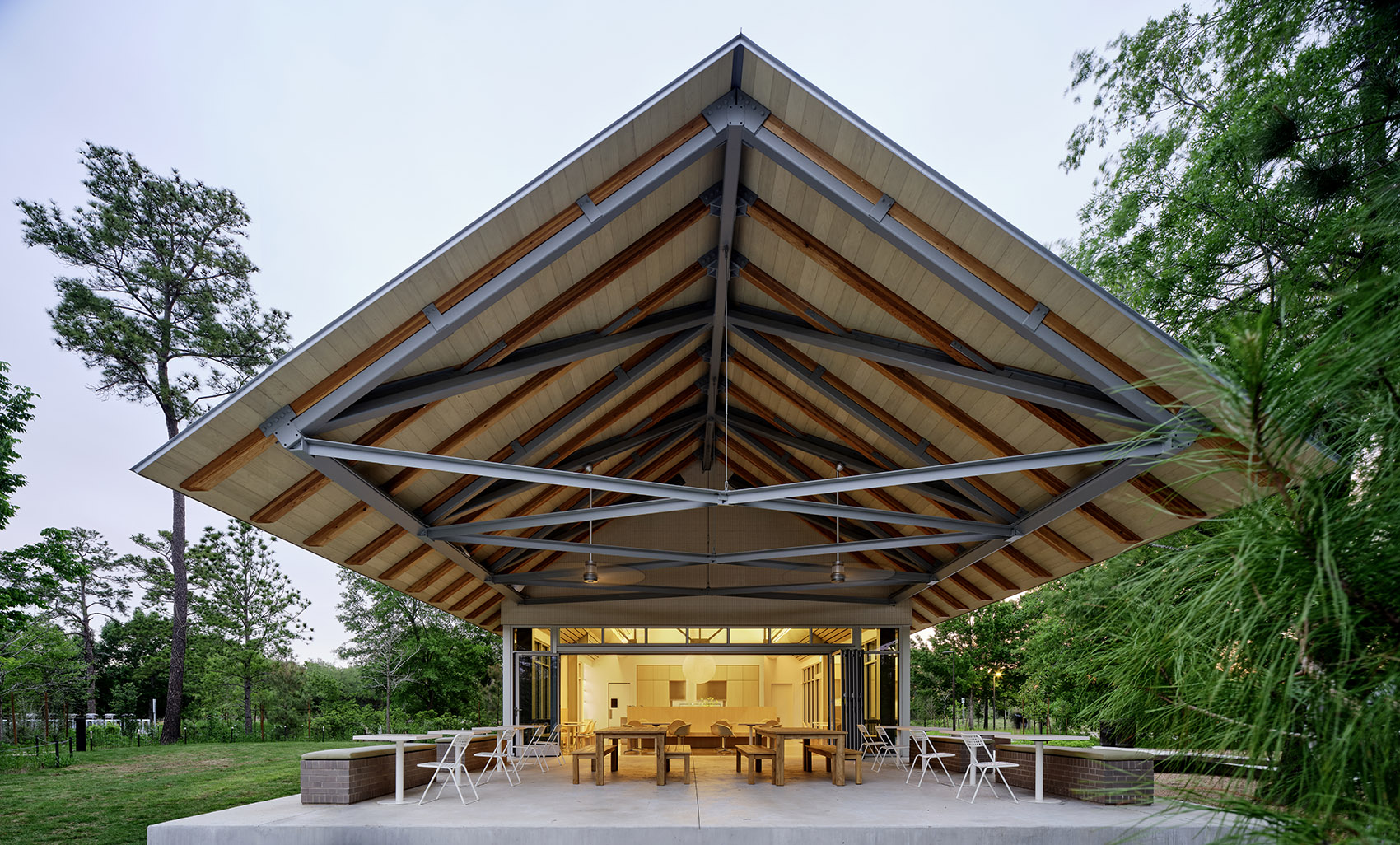 纪念公园步道中心咖啡厅丨Schaum Architects-45