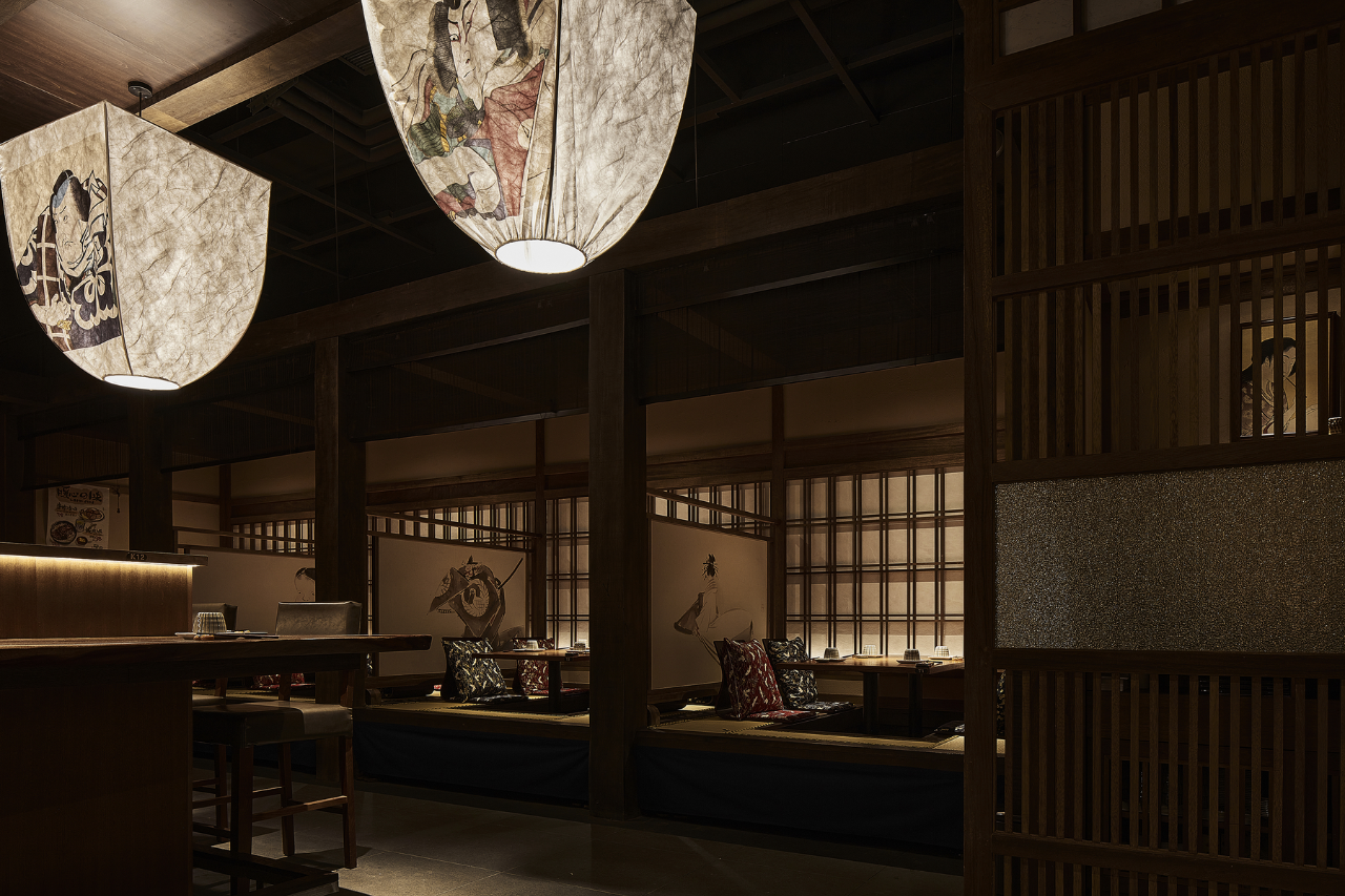 飞鸟日料居酒屋丨中国丨黑珍珠空间设计事务所-19