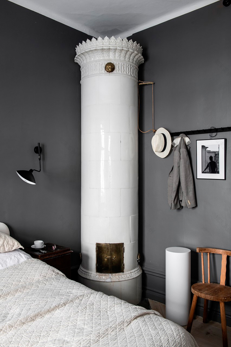 斯德哥尔摩温馨北欧公寓 | 自然色调与橄榄树的和谐搭配-11