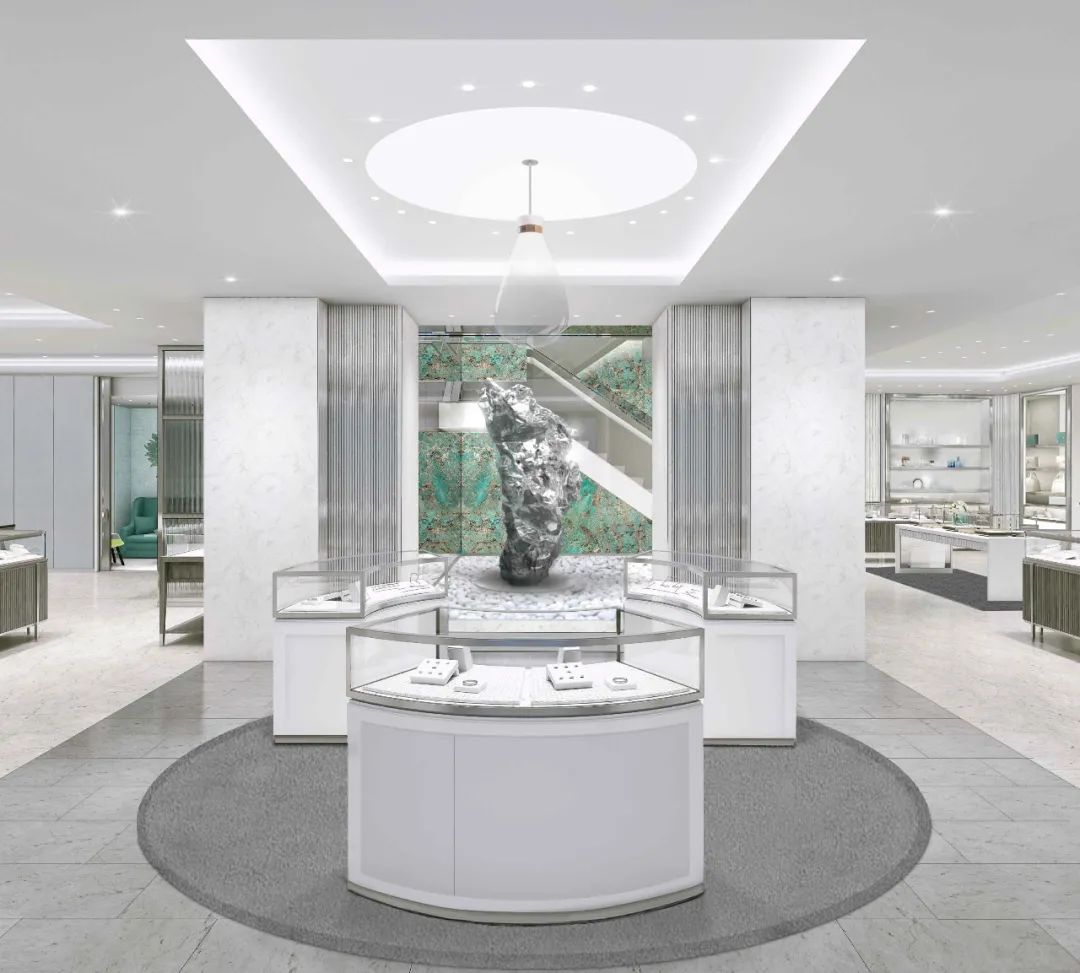 蒂芙尼香港尖沙咀珠宝店设计全案资料-6