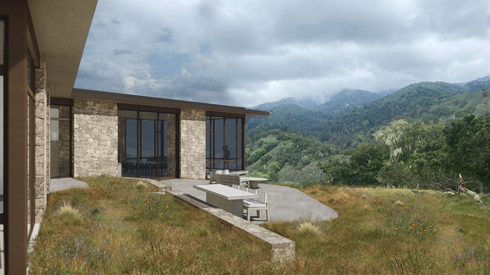 雾霭之缘；雾的边缘（注：这里Fog's Edge直译为雾的边缘，但如果在特定文学、艺术等情境中，Edge也可意译为缘，Fog's Edge可理解为富有诗意的雾霭之缘 ，你可根据实际语境选用 ） 丨美国-19