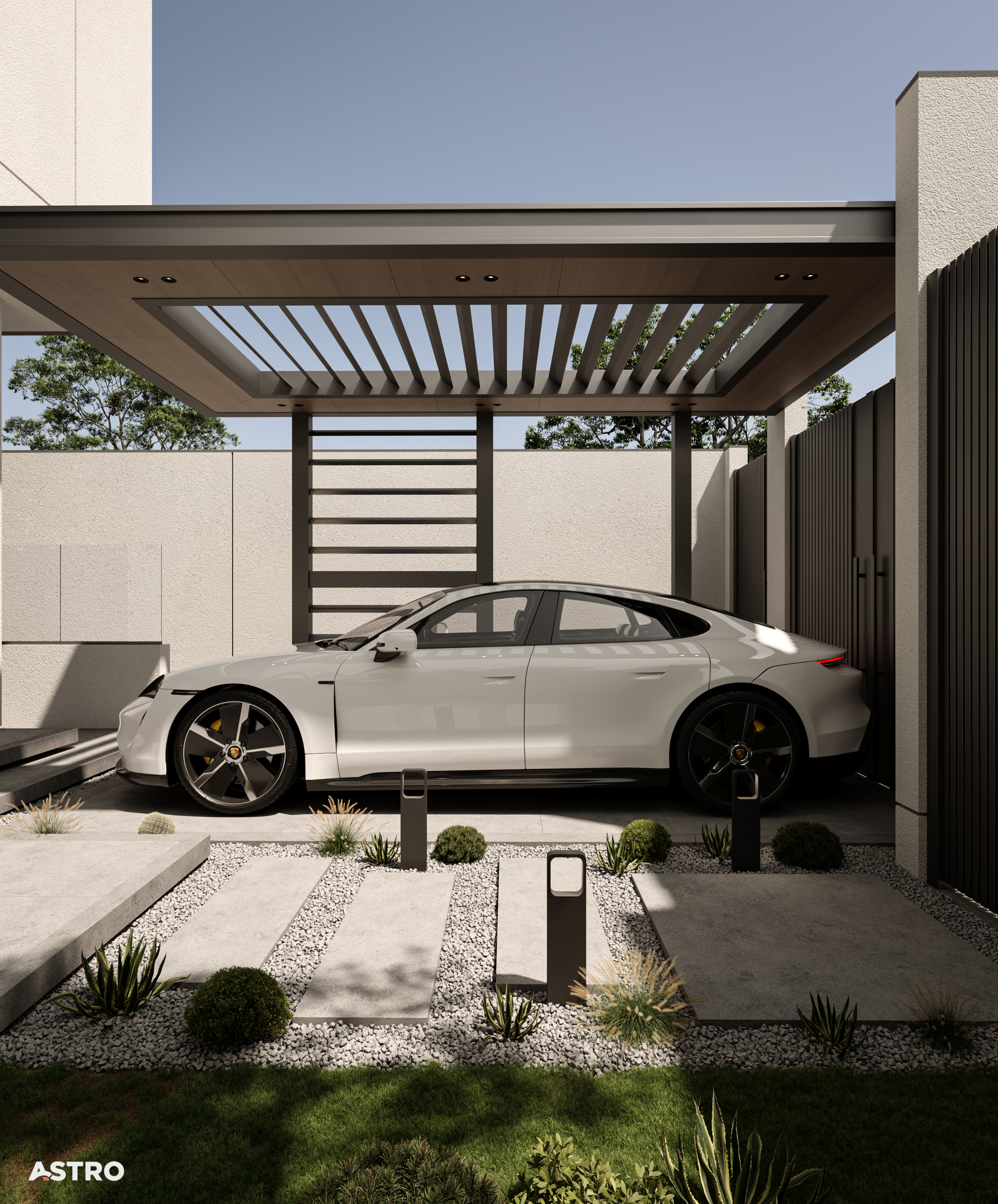 简约别墅设计丨沙特阿拉伯丨Astro Architects-15