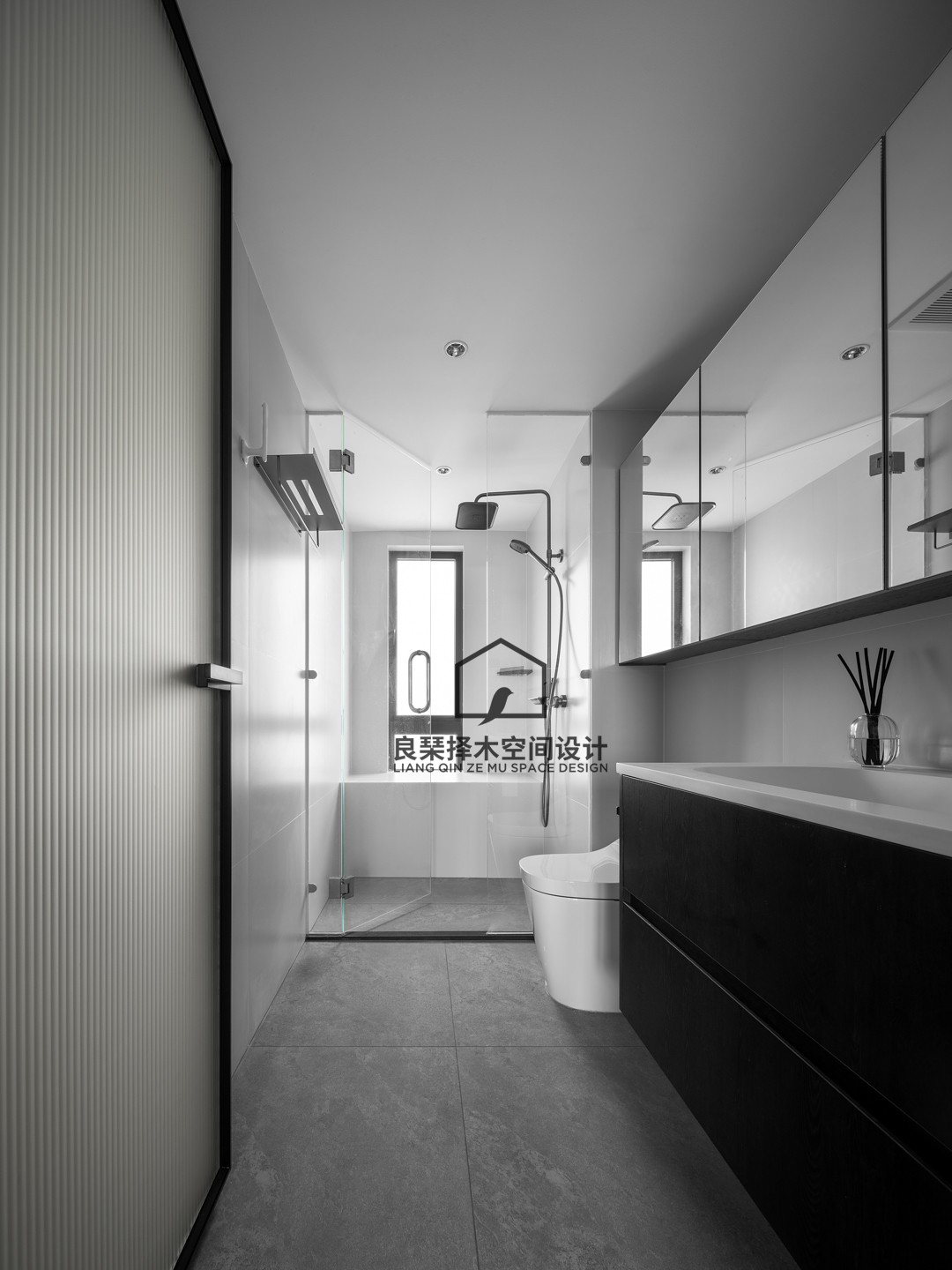 广州白云区意式极简风住宅设计丨中国广州丨良琹择木设计-41