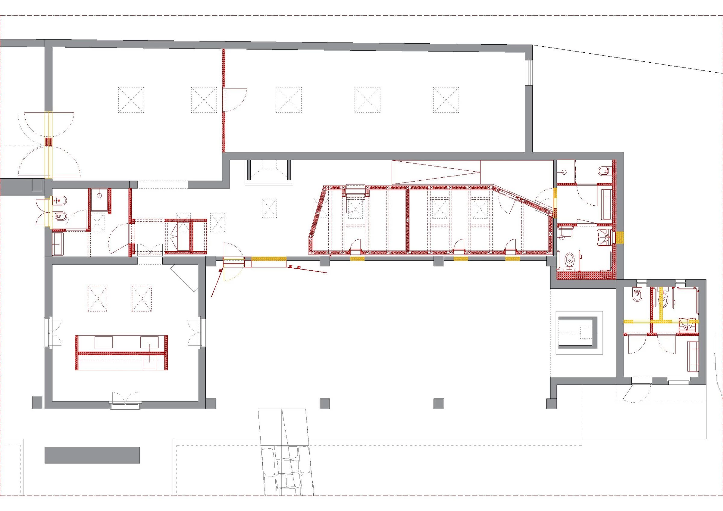 高山徒步避难所改造丨意大利丨Daniele Bonetti Architetto-51