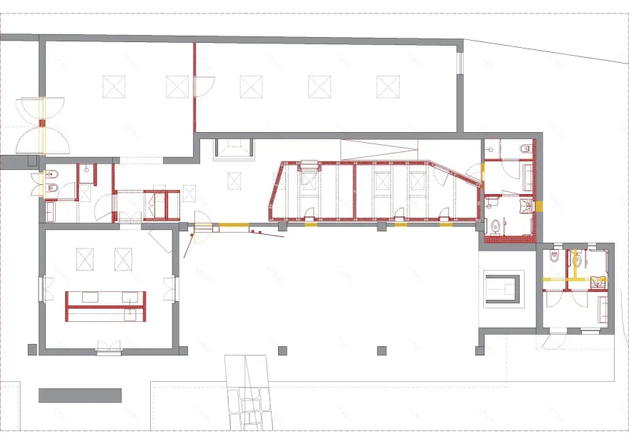 高山徒步避难所改造丨意大利丨Daniele Bonetti Architetto-51