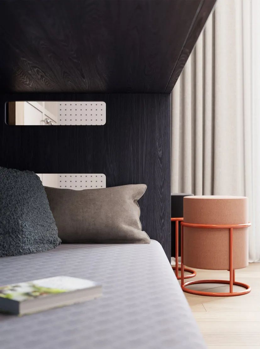 莫斯科 106㎡现代简约家居，融入苏联构成主义风格-142