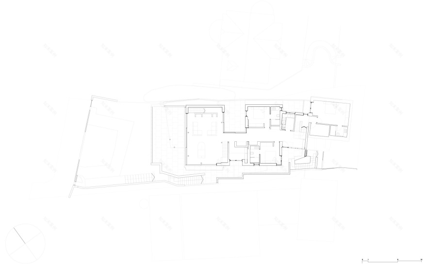 带有庭院的房子丨英国丨Invisible Studio-41
