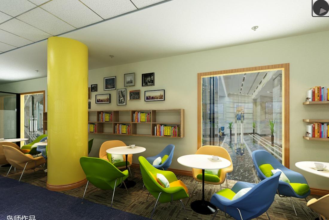 R.H 科技孵化器创新办公空间设计-4