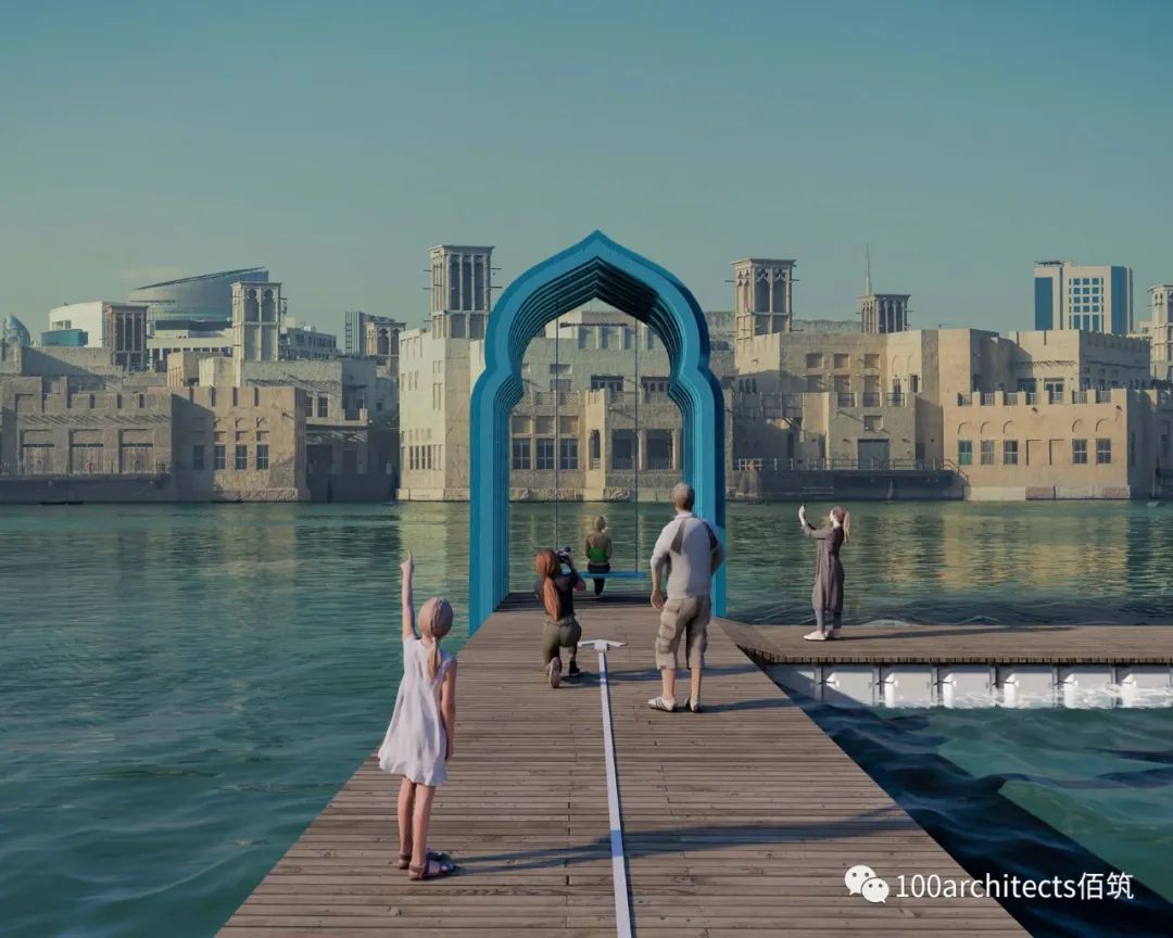 幻飘魔方泳池丨阿联酋阿布扎比丨佰筑建筑设计咨询(上海)有限公司-14