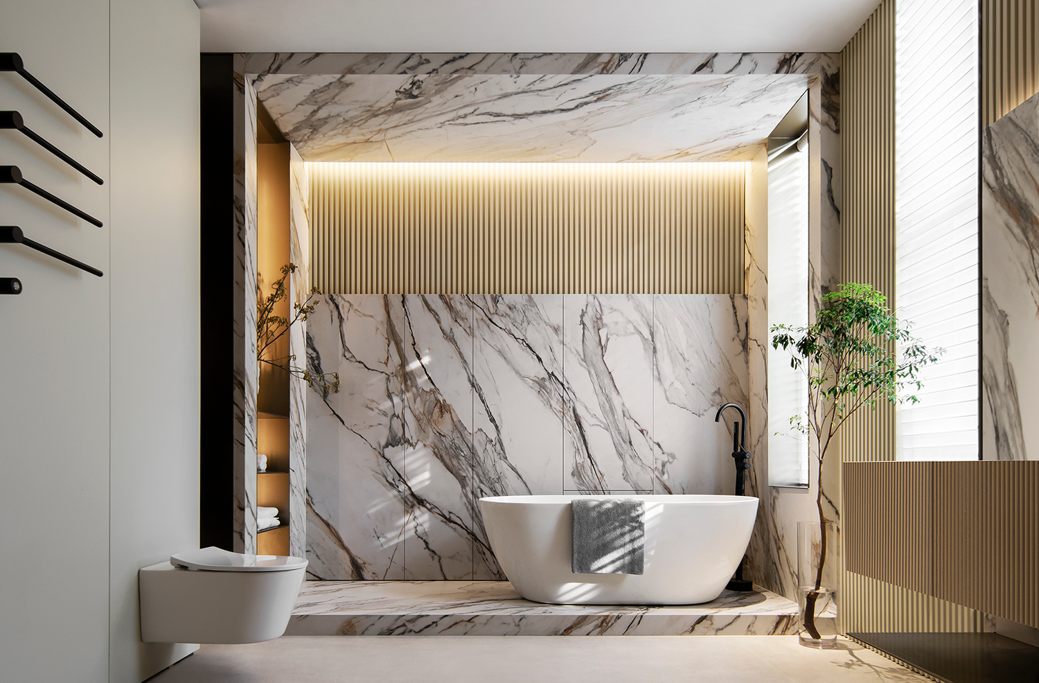 晨雾·美罗堡全屋定制总部展厅丨中国宁波丨近境制作-58