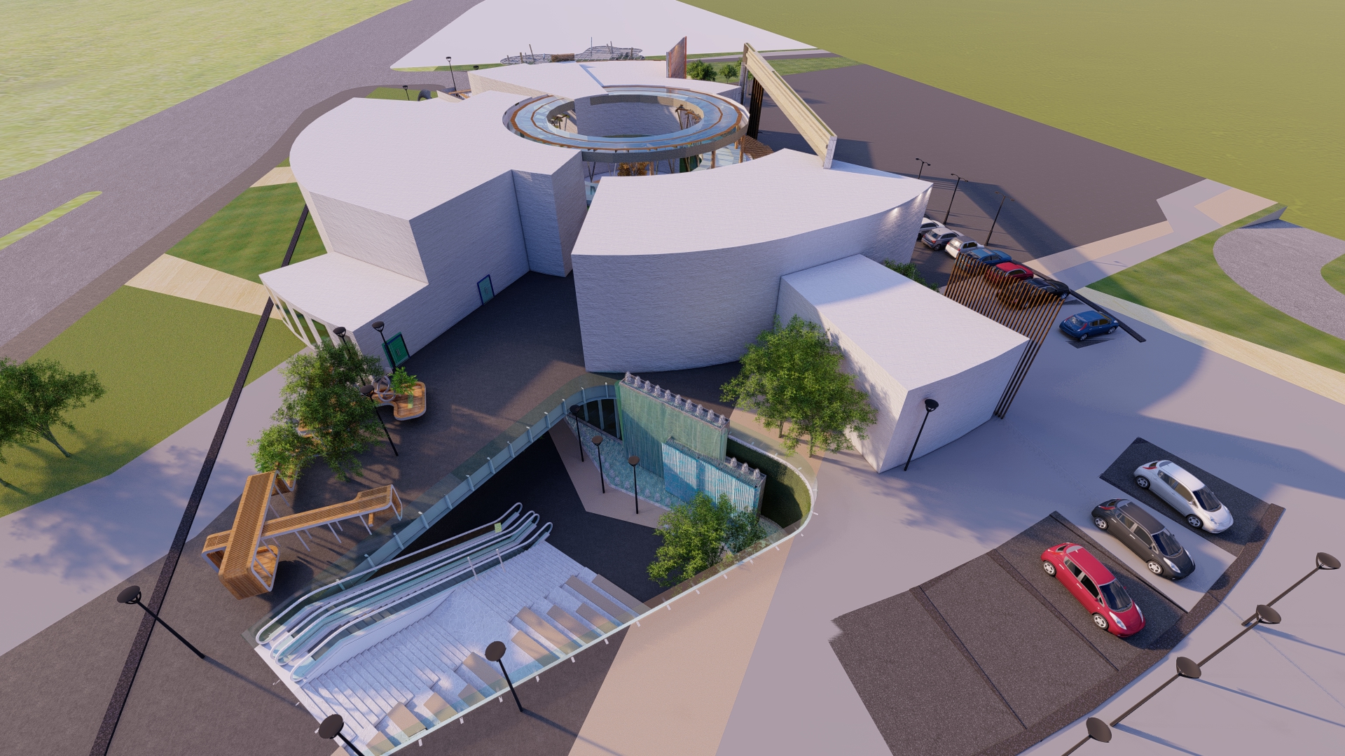 Arts center at the new capital-1