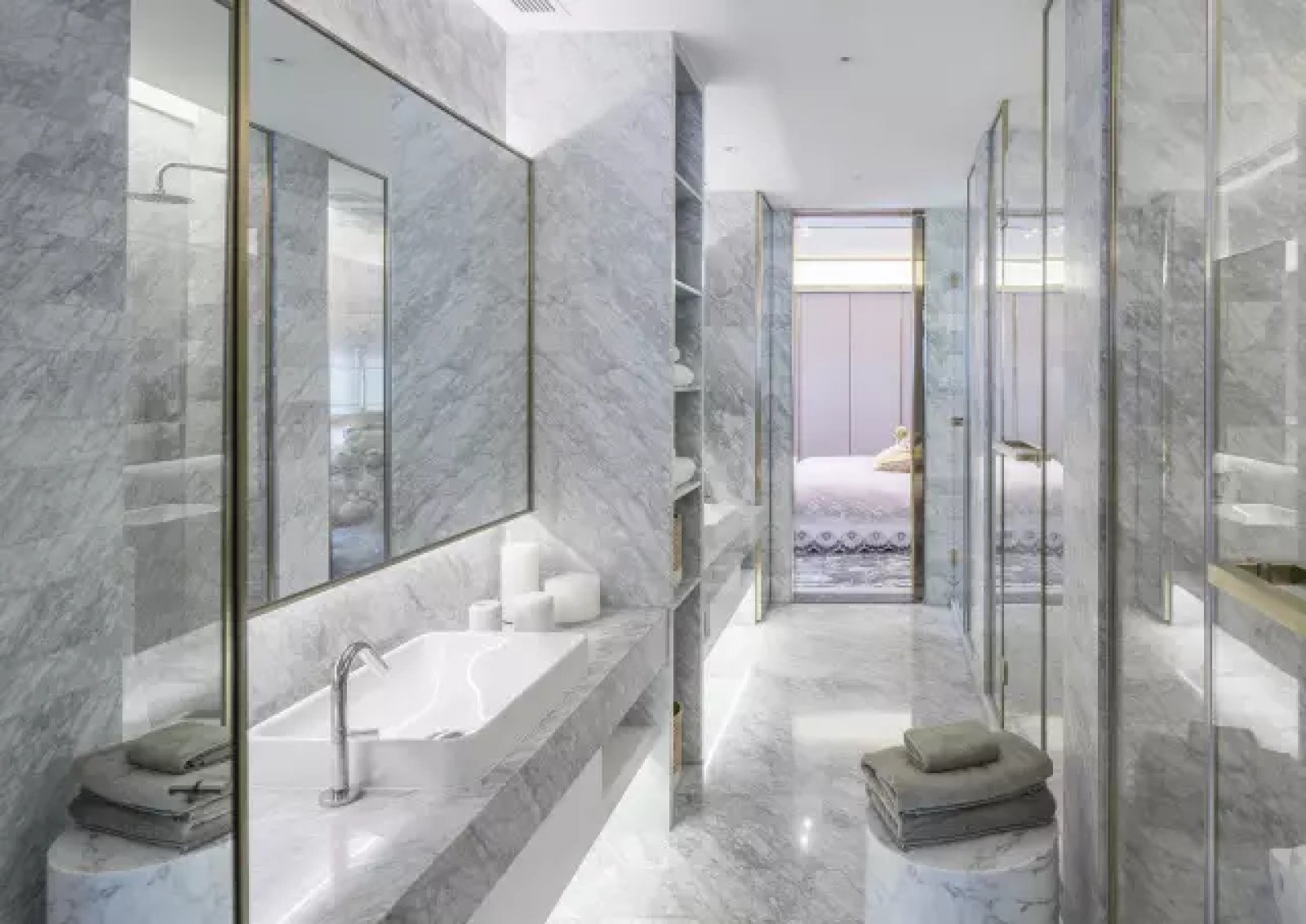 垂直的中国当代四合院 朱周空间设计-21