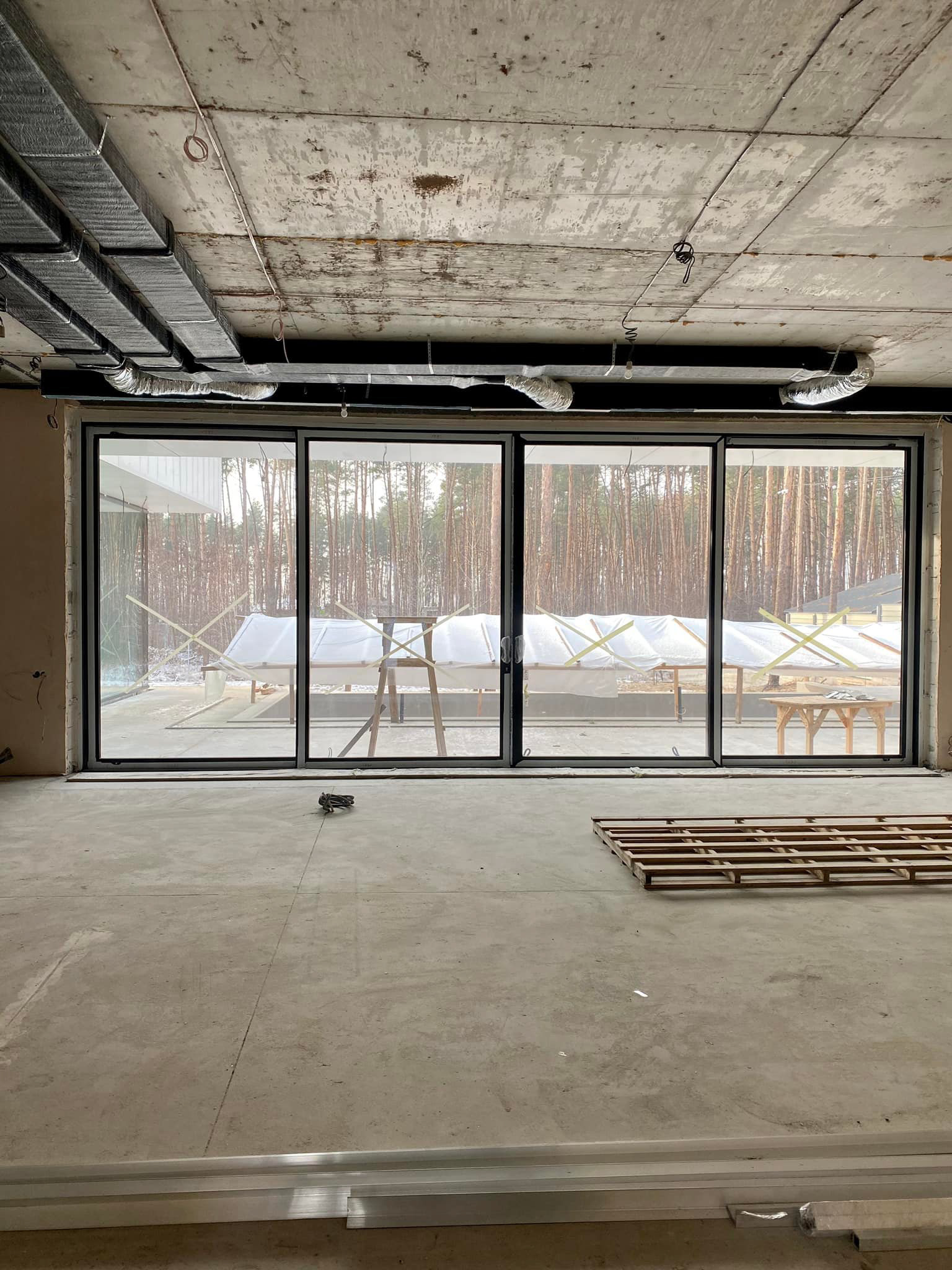 现代一层350㎡带无边泳池房屋项目-17