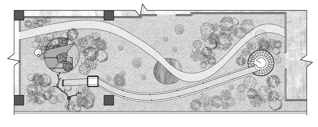 清华建筑毕设“四次元口袋”：聚焦人宠细腻情绪的互动体验空间！“建筑材料转译自然+交互装置植入空间”塑造垂直向度人宠空间戏剧发生体-187